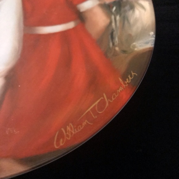 Vintage Knowls collectible plate, “ Annie and Miss Hannigan” - Picture 3 of 9